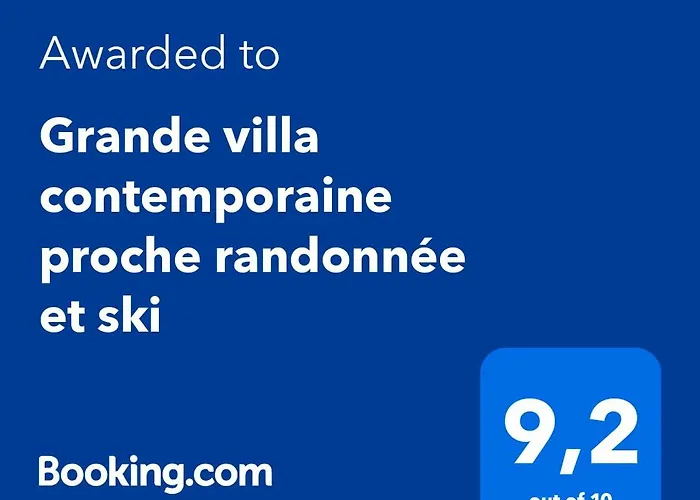 Grande Villa Contemporaine Proche Randonnee Et Ski
