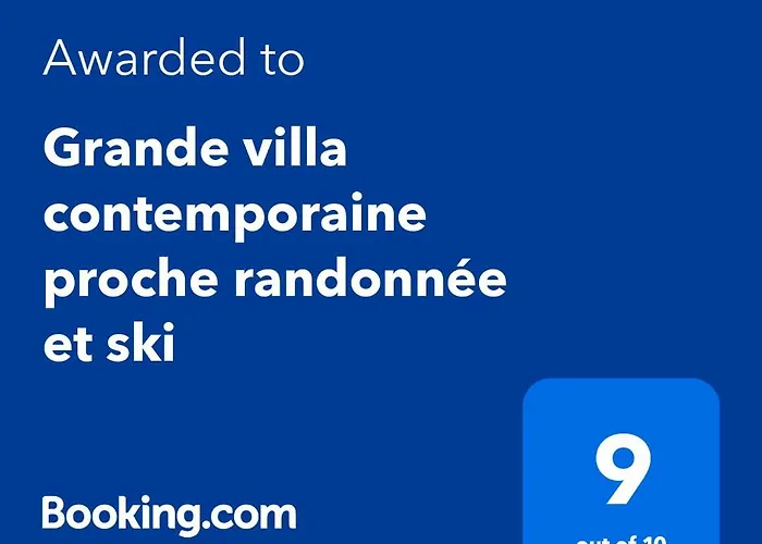 Grande Villa Contemporaine Proche Randonnee Et Ski